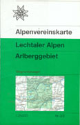 3/2 Lechtaler Alpen. Arlberggebiet