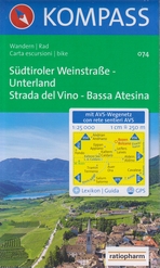 074 Südtiroler Weinstraße - Unterland - Strada del Vino - Bassa Atesina