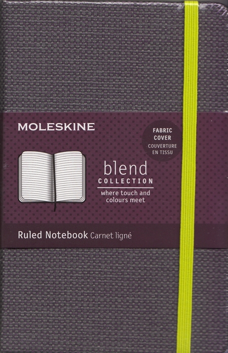 Moleskine. Cuaderno de notas a rayas "Blend Collection"