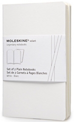 Moleskine. Set de dos cuadernos hojas en blanco (Bolsillo)