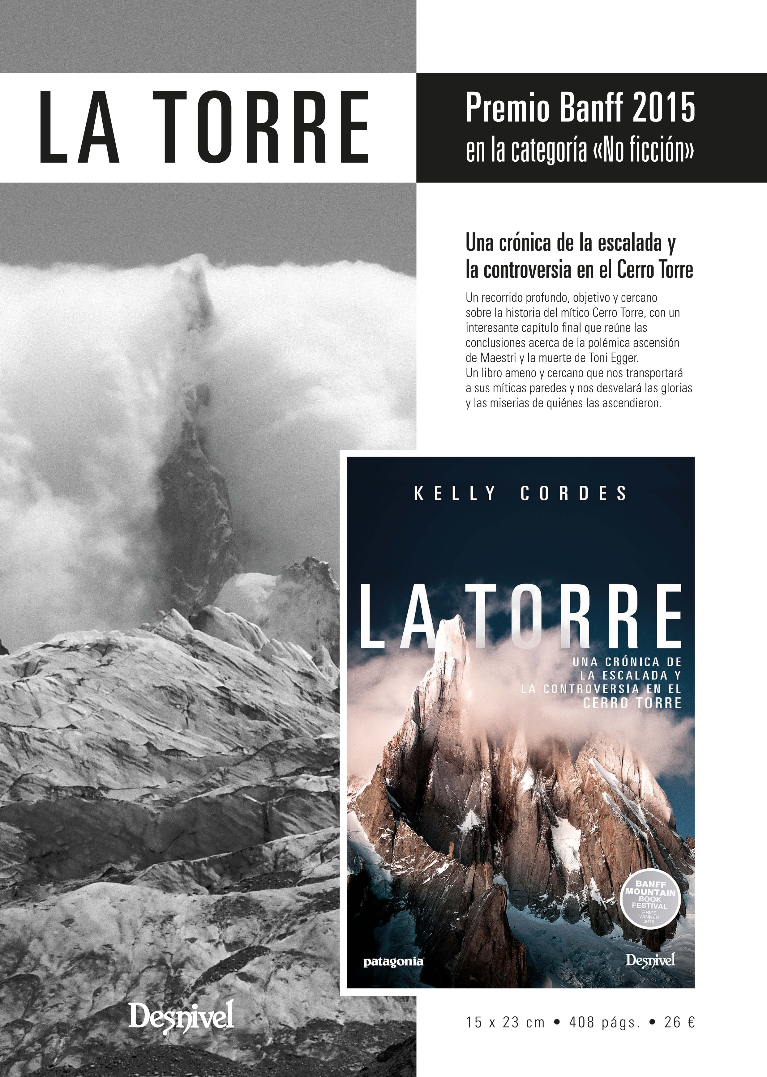 Ya a la venta el libro La Torre, Premio Banff 2015 en la categoría de no ficción.   
