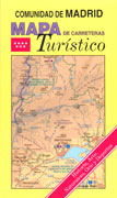 Mapa turístico de carreteras. Comunidad de Madrid