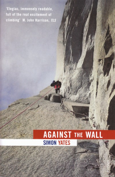 Against the wall