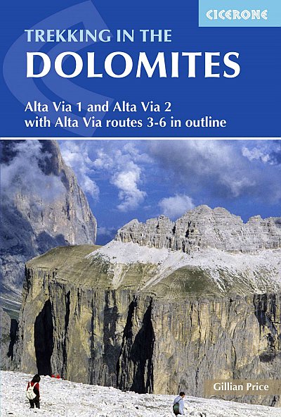 Trekking in the Dolomites.  