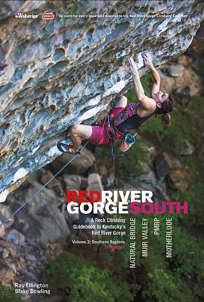 Red River Gorge South. Rock climbing Volume 2