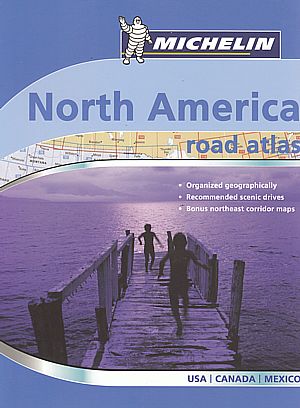 North America road atlas