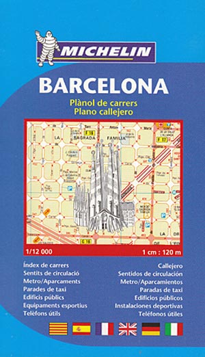 Barcelona. Plano callejero