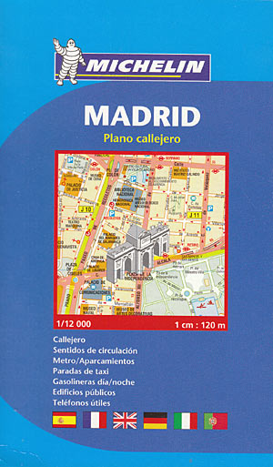 Madrid (Plano callejero Michelin)