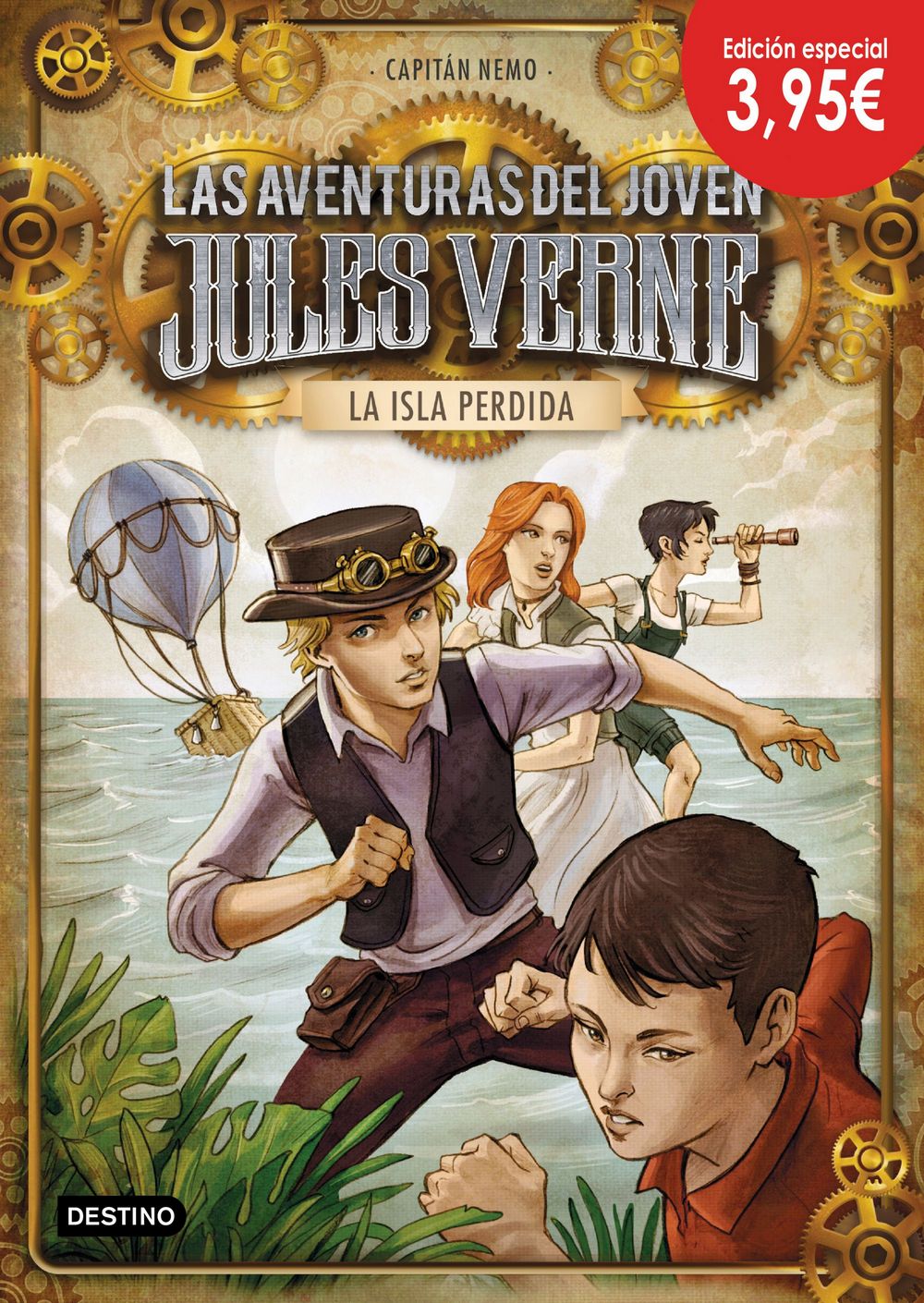 Las aventuras del joven Jules Verne . La isla perdida 