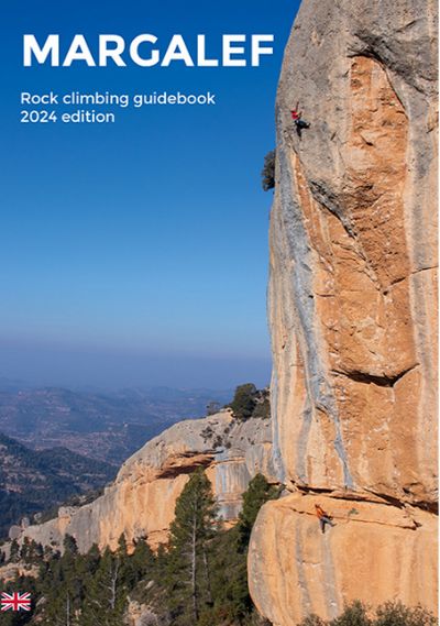 Margalef (EN INGLÉS). Rock climbing guidebook 2024 edition