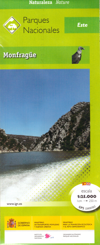 Guía Parque Nacional de Monfragüe. Mapa-guía. Parques Nacionales de España