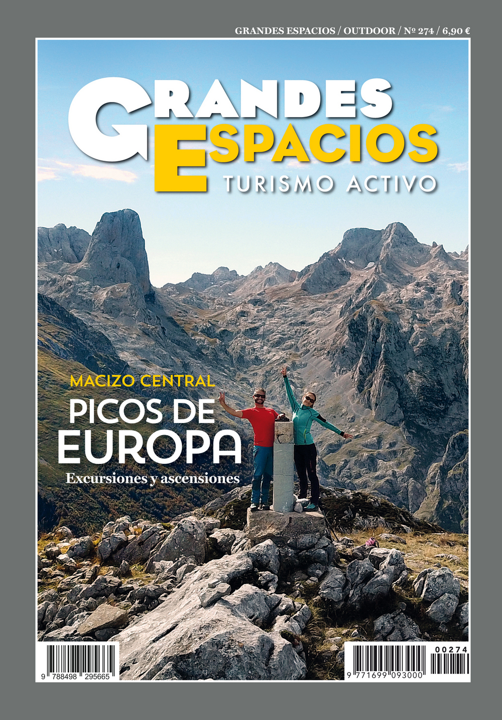 Macizo Central de los Picos de Europa. Excursiones y ascensiones