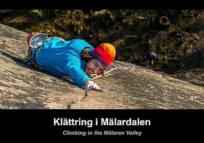 Klättring i Mälardalen. Climbing in the Mälaren Valley