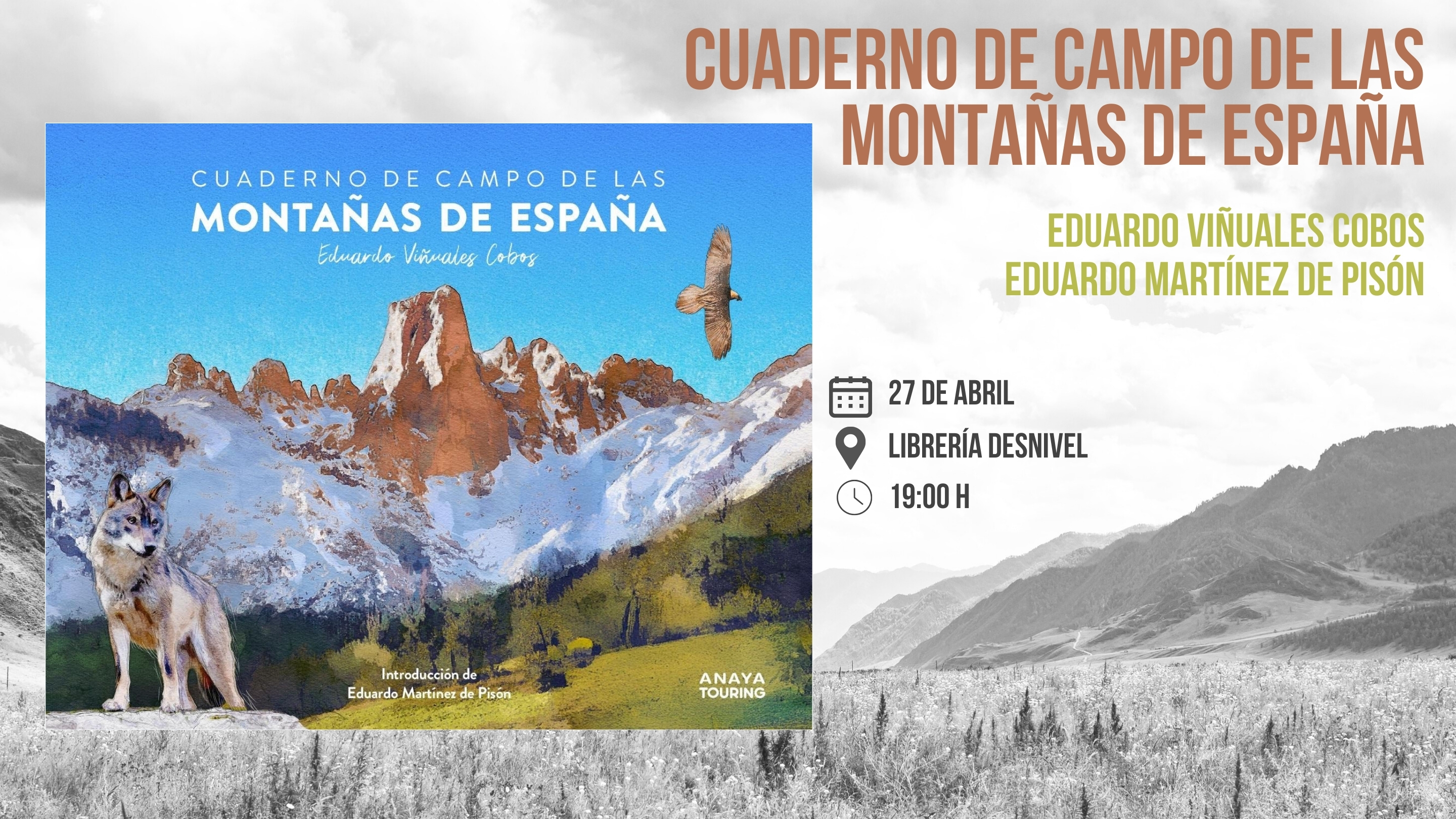 "Cuaderno de campo de las montañas de España", de Eduardo Viñuales