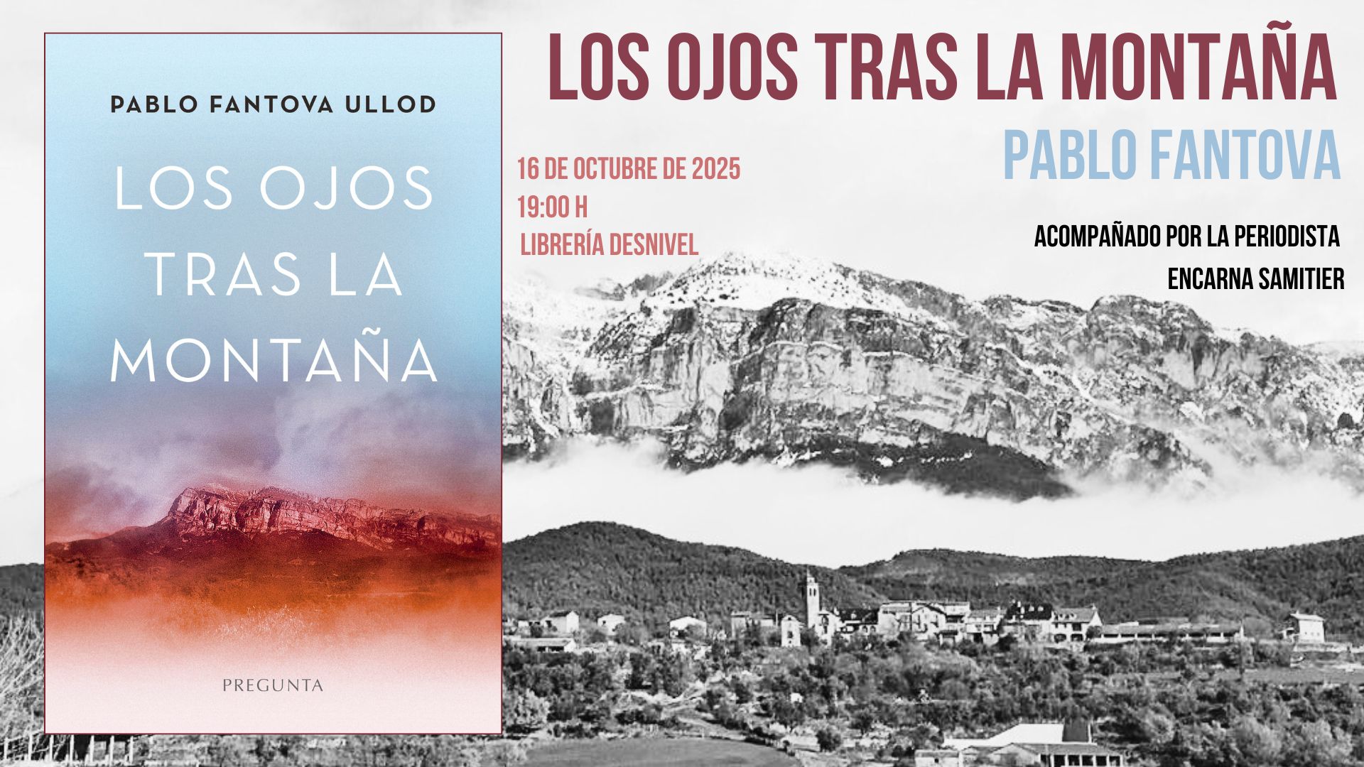 "Los ojos tras la montaña", de Pablo Fantova