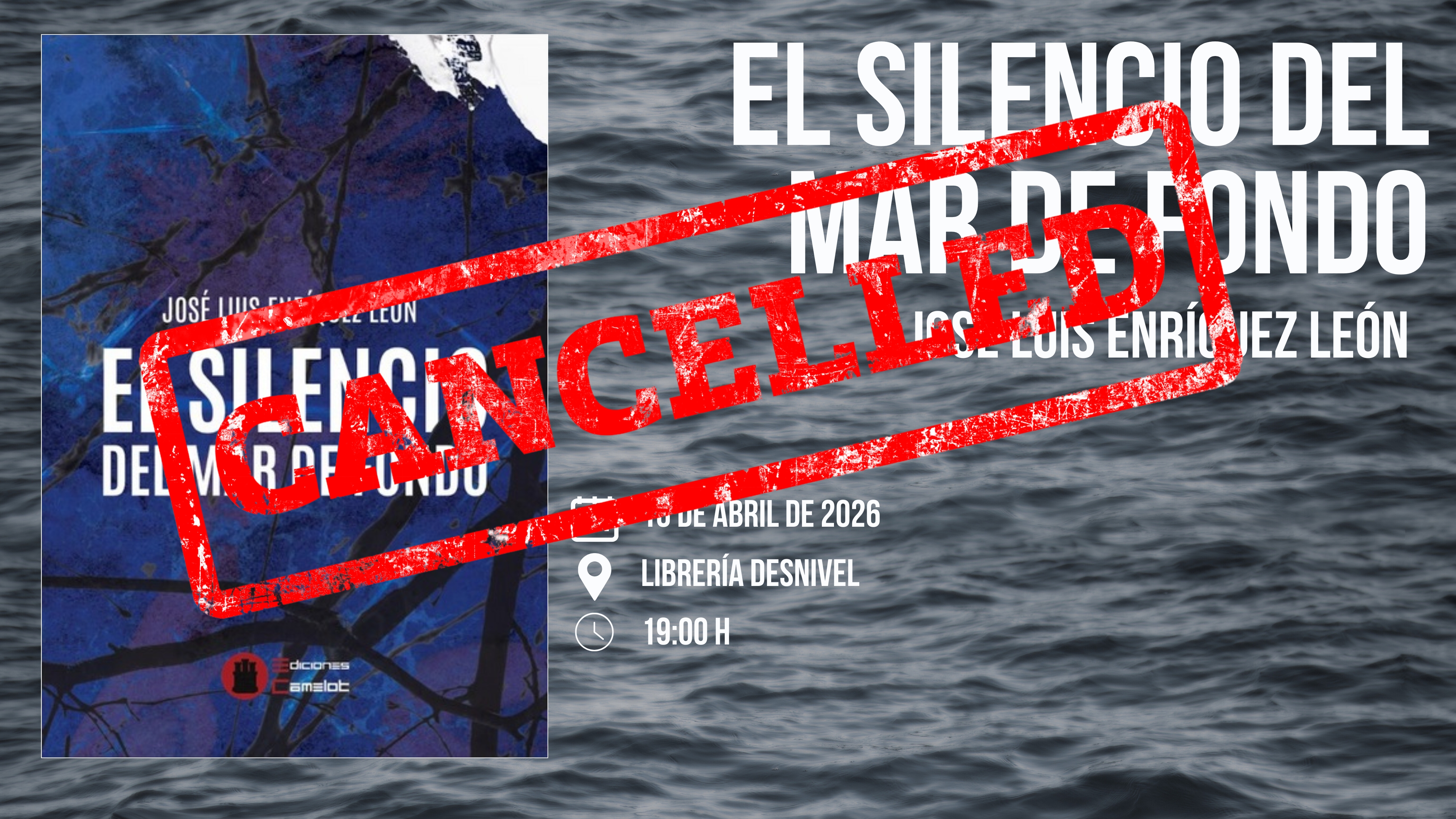 «El silencio del mar de fondo», de José Luis Enríquez León