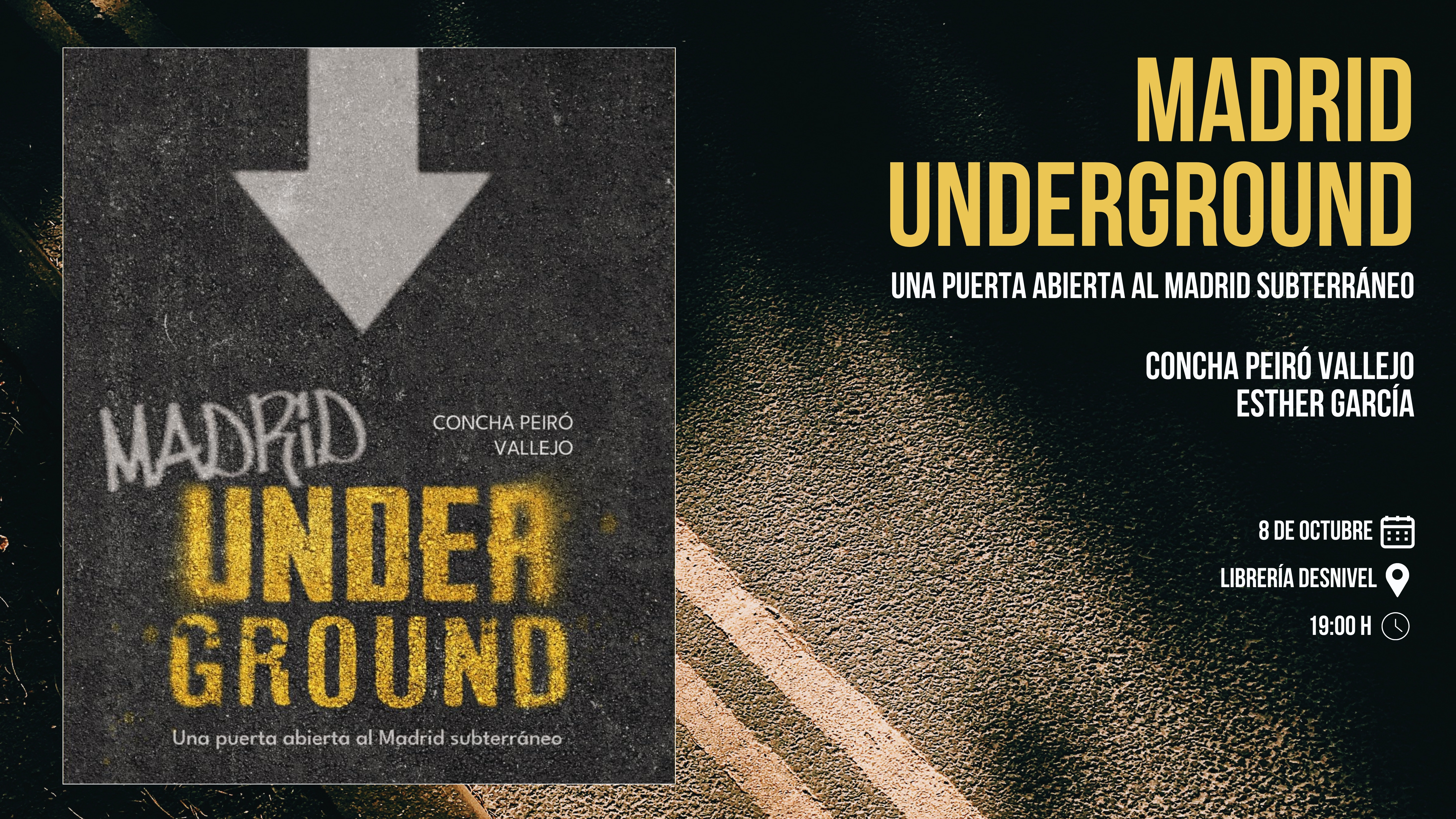 «Madrid underground. Una puerta abierta al Madrid subterráneo», de Concha Peiró