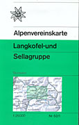 52/1 Langkofel- und Sellagruppe (Rutas de esquí)
