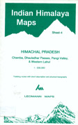 Indian Himalaya (sheet 4) Himachal Pradesh