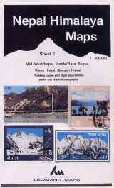 Nepal Himalaya ( sheet 2 ) Mid West-Nepal