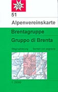 51 Brentagruppe. Gruppo di Brenta