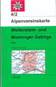 4/2 Wetterstein-und. Mieminger Gebirge Mitte