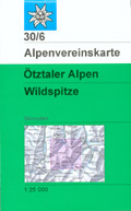 30/6 Ötztaler Alpen. Wildspitze (Rutas de esquí)