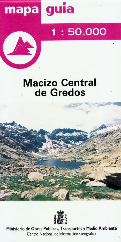 Macizo Central de Gredos. Mapa Guía