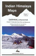 Indian Himalaya ( sheet 7 ) Garhwal (Uttaranchal)