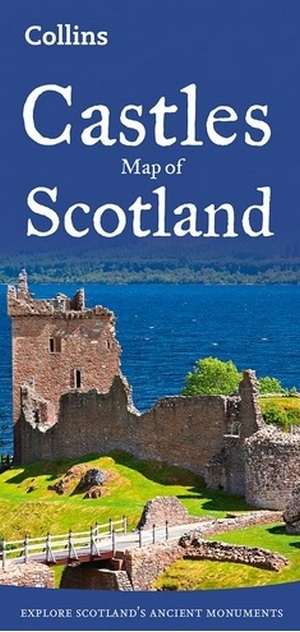 Castles map of Scotland