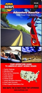 Adventure America. (Best road trips volume 1)