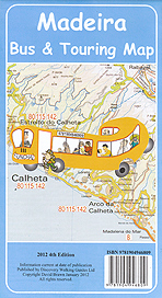 Madeira. Bus & touring map