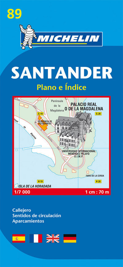 89 Santander. Plano e Índice