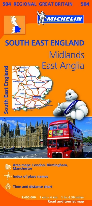 504 South East England, Midlands, East Anglia