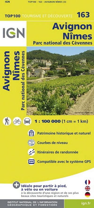 163 Avignon. Nîmes (Parc national des Cévennes)