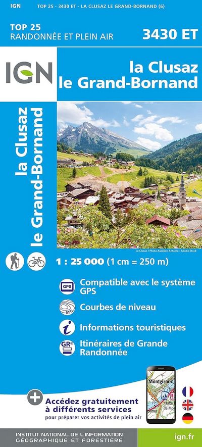 3430 ET La Clusaz. Le Grand-Bornand