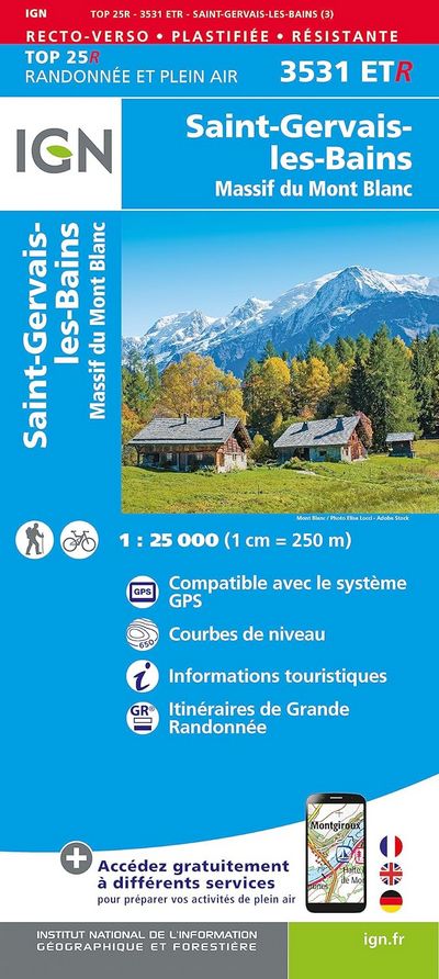 3531 ETR St-Gervais - Les-Bains. Massif du Mont-Blanc