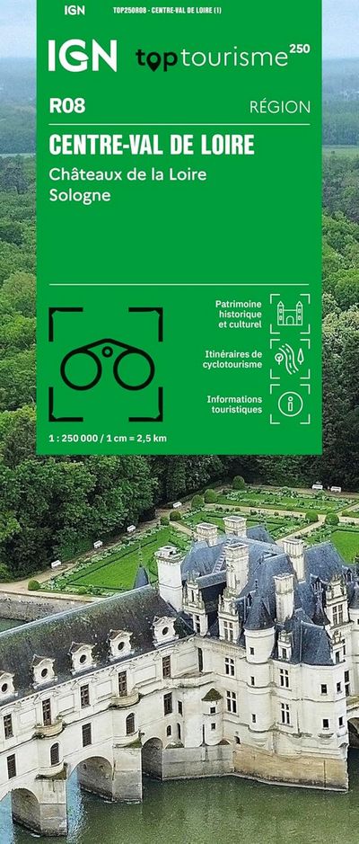 R08 Centre-Val de Loire (Châteaux de la Loire. Sologne)