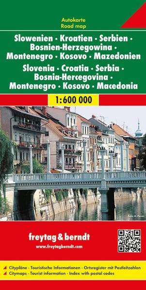 Slowenien. Kroatien. Serbien. Bosnien-Herzegowina. Montenegro. Mazedonien