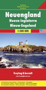 New England. Neuengland. Nueva Inglaterra