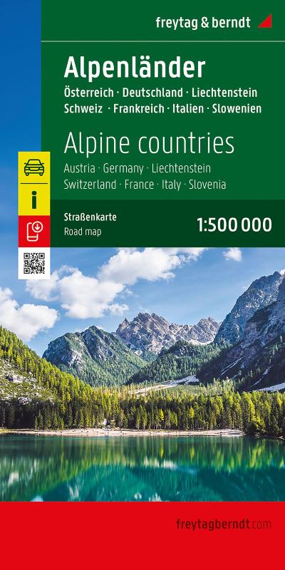 Alpenländer. Alpine countries (Los Alpes)