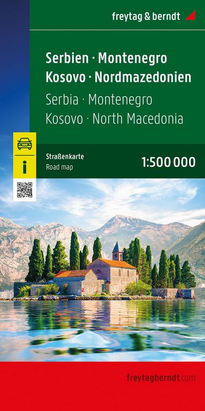 Serbia. Montenegro. Kosovo. North Macedonia