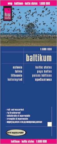 Baltikum. Baltic States & Region Kaliningrad