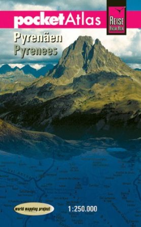 Pyrenäen. Pyrenees (pocket atlas)