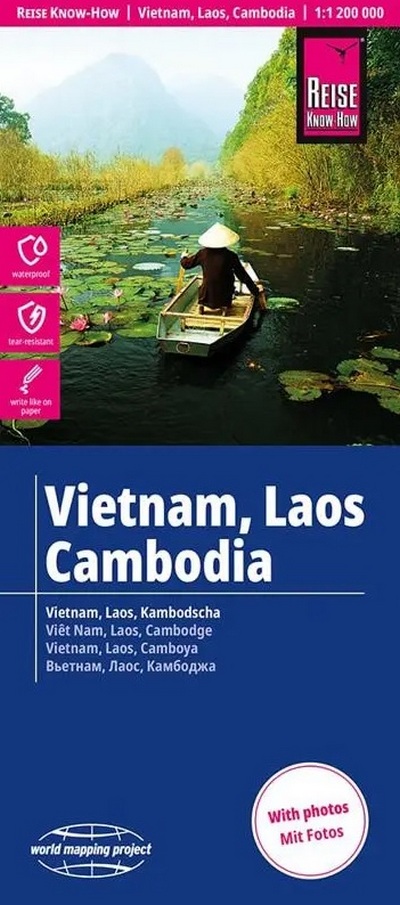 Vietnam, Laos, Cambodia