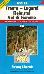 Trento-Lagorai. Fleimstal. Val di Fiemme