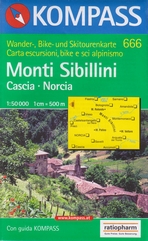666 Monti Sibillini. Cascia · Norcia
