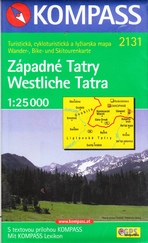 2131 Západné Tatry. Westliche Tatra