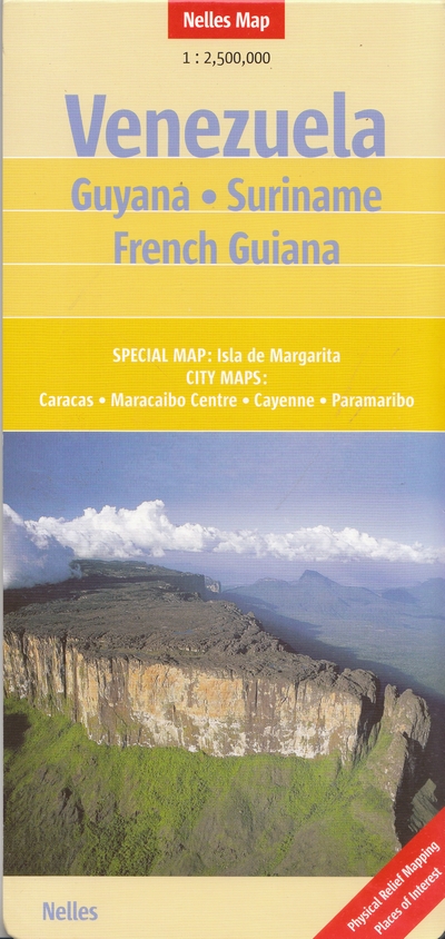 Venezuela, Guyana, Suriname, French Guiana