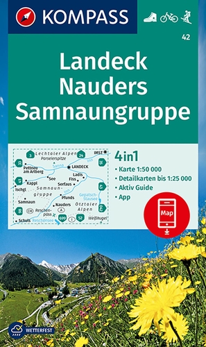 42 Landeck. Nauders. Samnaungruppe